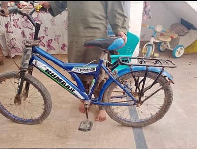 Blue Mountain Bicycle for Sale – Rear Carrier & Mudguards