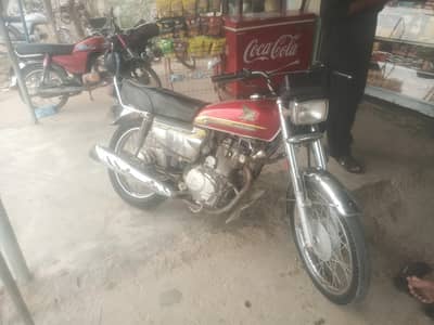Honda CG 125 2021 Model Red - Total Genuine -