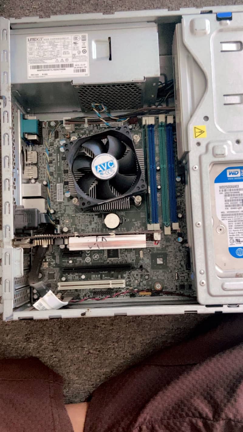 8gb ram 500 gb hardrive 128 ssd  2 graphic card complete setup 3