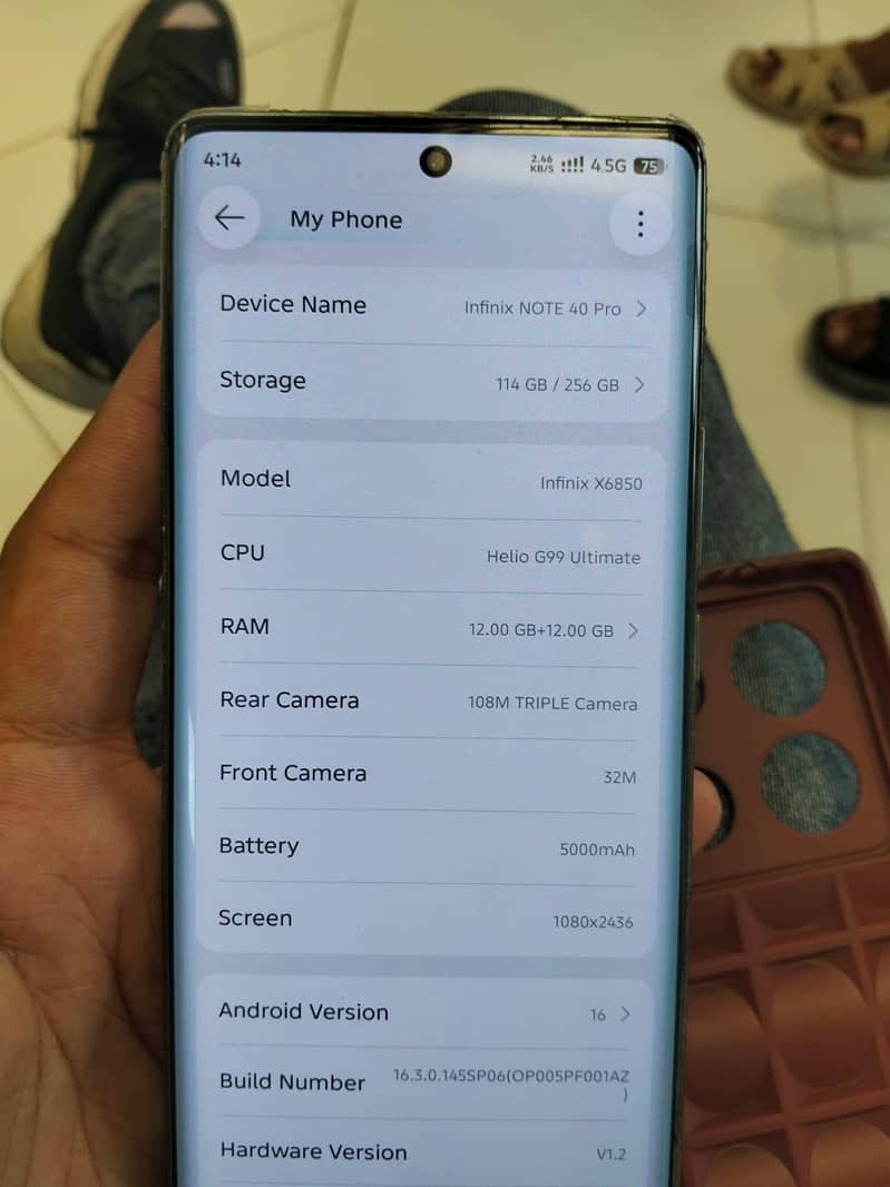 Infinix Note 40 Pro 0