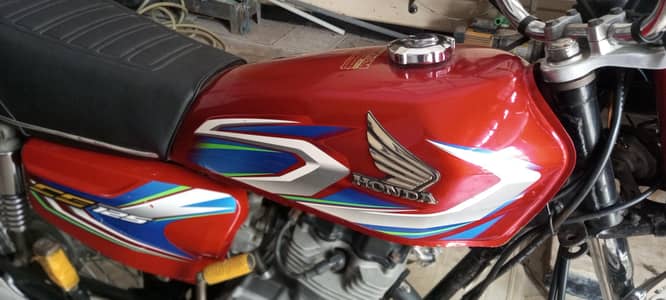 CG-125 cc honda Karachi reg. 2022 model