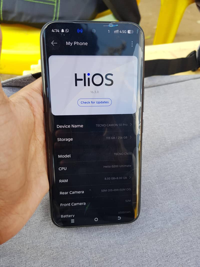 tecno camon 50 pro 0