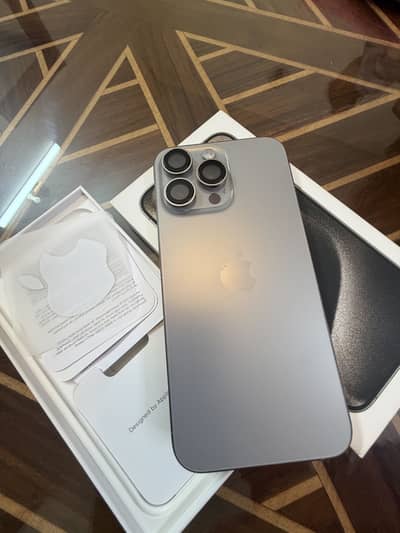 iPhone 16 Pro Max – 256GB | Natural Titanium | Like Brand New!