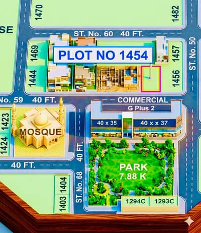 8 MARLA PLOT FOR SALE IN MULTI F-17 ISLAMABAD ALL FACILITY AVAILABLE CDA PPROVED SECTOR MPCHS
