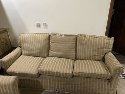 5 seater Sofa set with TV trolley