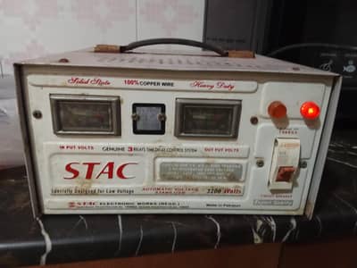 stabilizer 3200 running condition for fridge etc