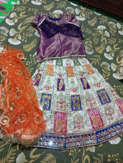 New dress lehnga 4 available in diffrent colours