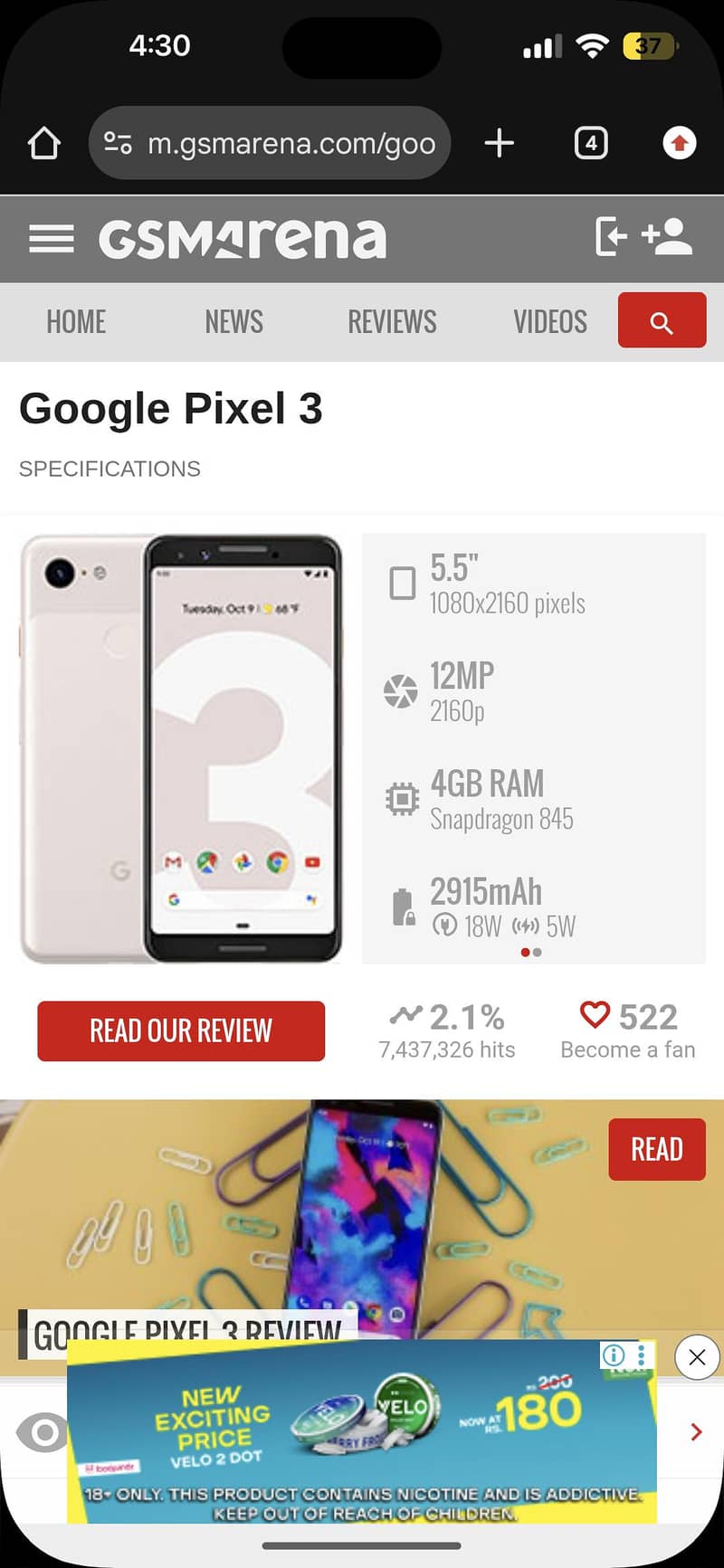 google pixel 3 1