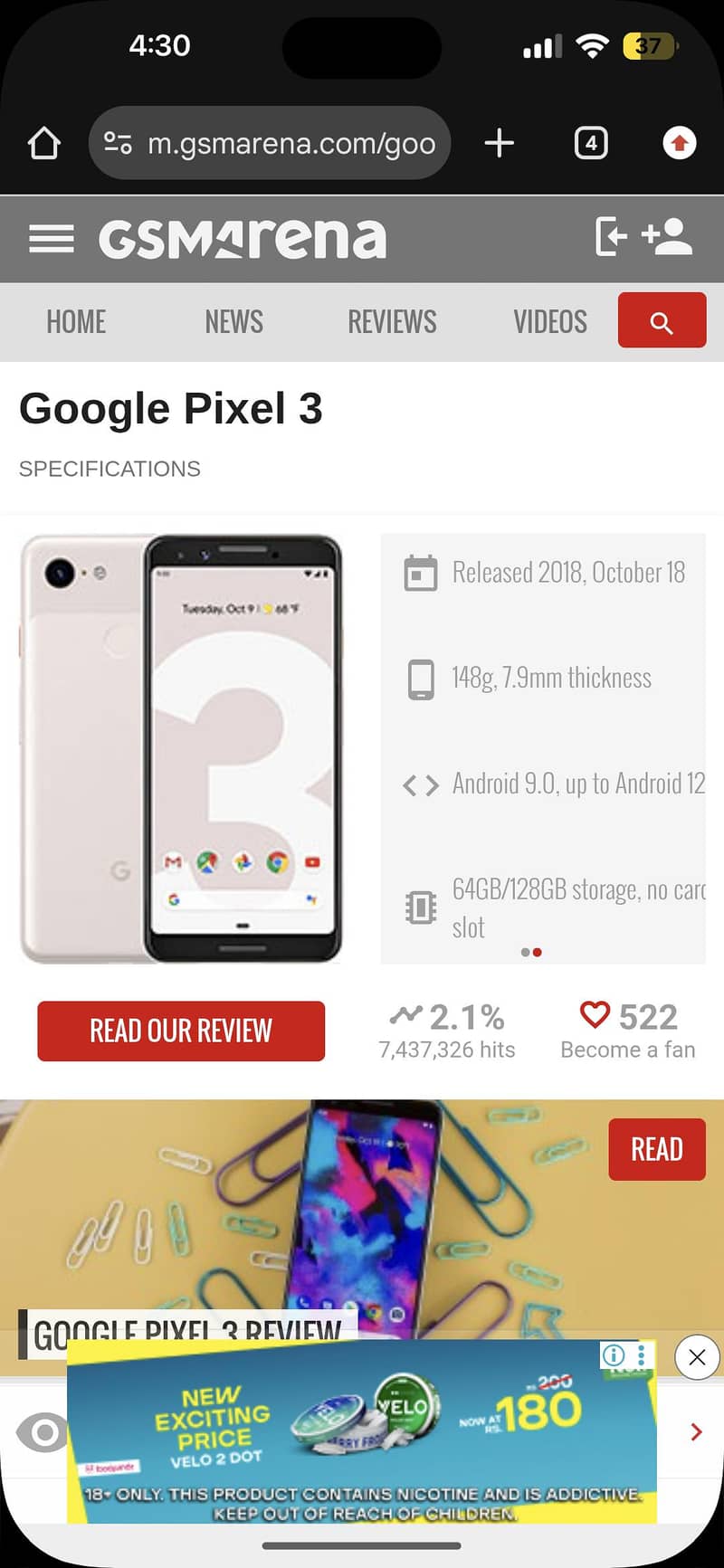 google pixel 3 2