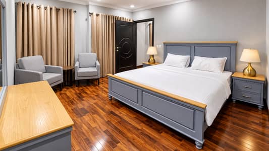 Premium Fully Furnished 1-Bedroom Apartment with Maids Room |