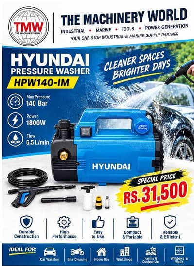 Hyundai Car Washers AVAILABLE