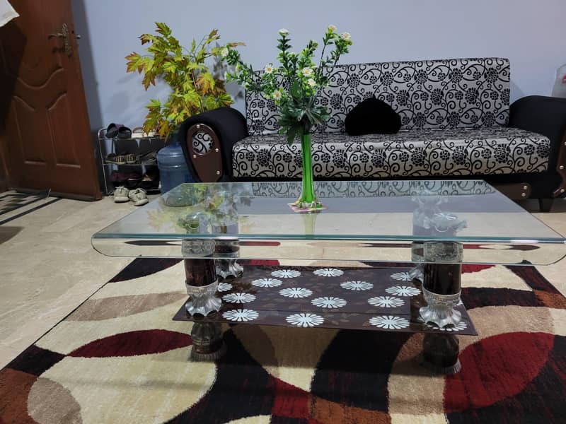 5 seater sofa set with table 2