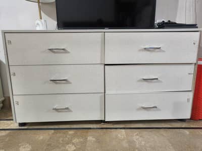 Sideboard / Chester / Drawer / Dresser / White Shine Sideboard