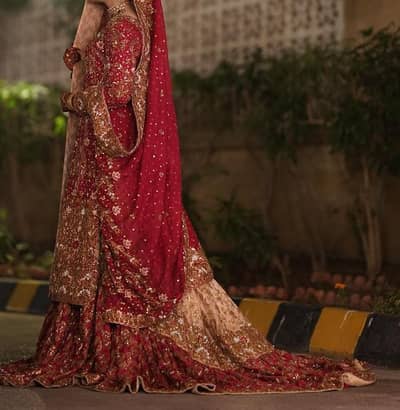 bridal fharshi lahnga