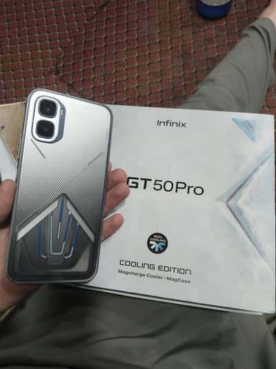 GT 50 pro only a month use perfect condition gaming phone