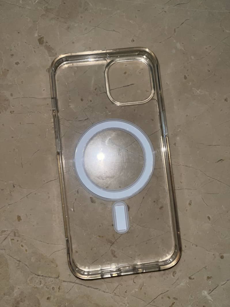 Iphone 13 transparent ring case 0