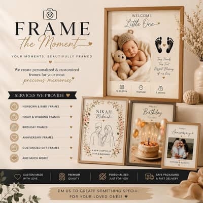 Customized frames making