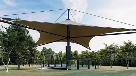 Canopy pvc shed / Car parking shed / wall mounted car roof / Pole shed