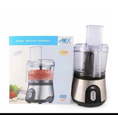 Anex Super Deluxe Chopper – Powerful Heavy Duty Motor