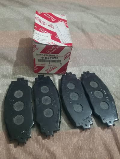 Toyota corolla front disc pad original