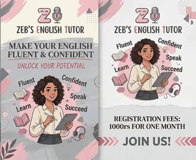 Zebs English tutor
