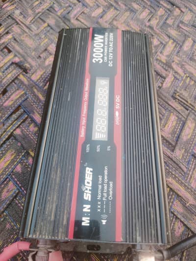 3000W Power Inverter DC 12V to AC 220V Brand New