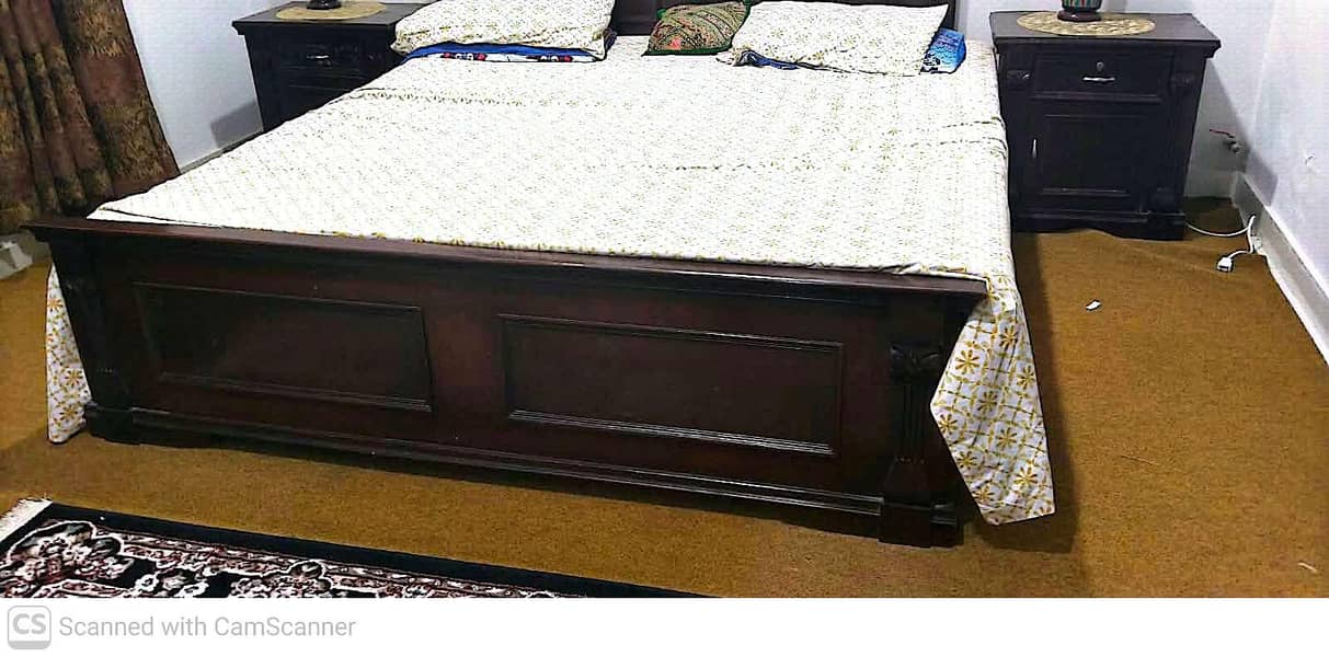 Double Bed, Side Tables and Dressing Table 2