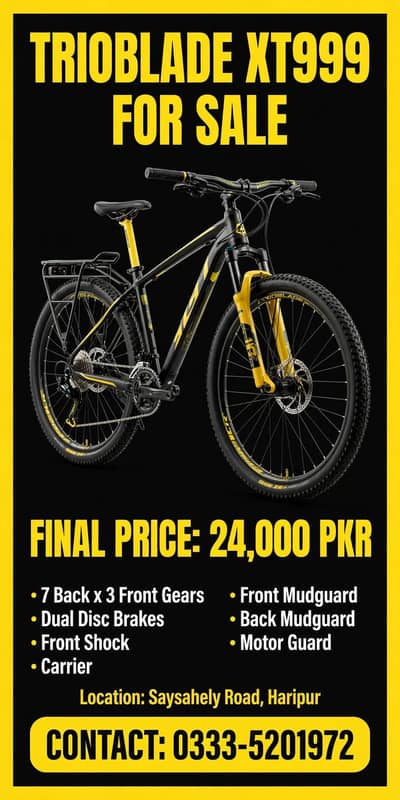 Mountain bicycle for sale