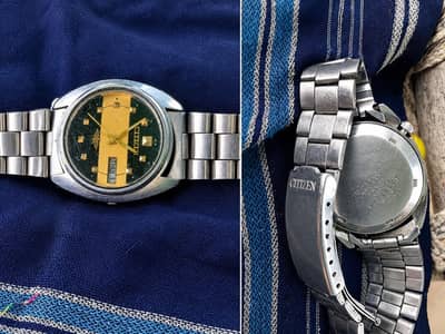 Original Vintage Citizen Japan watch _ Day & Date