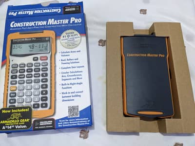 Master Pro 4065 Calculator Original Box & Protective Case