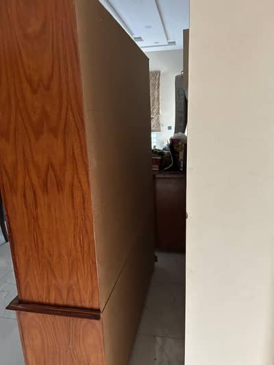 Brown Wooden Wardrobe for Sale  Beautiful brown wardrobe available for