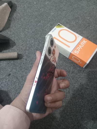 techno Spark 10 Pro 10 by 10 condition bilkul okay set hai koi masla
