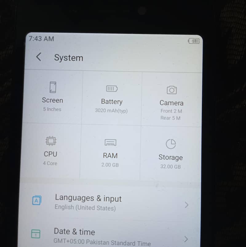 Itel A25 Pro 1