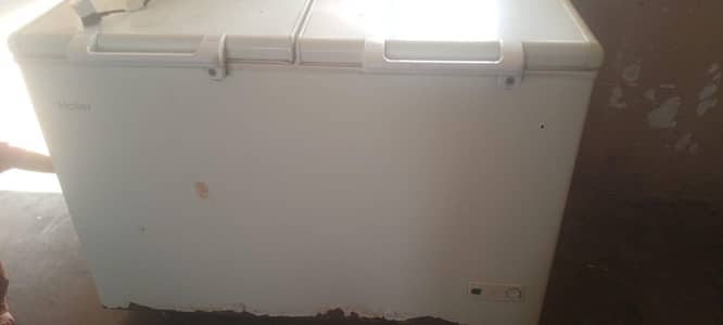 Haier deep freezer double door Good condition