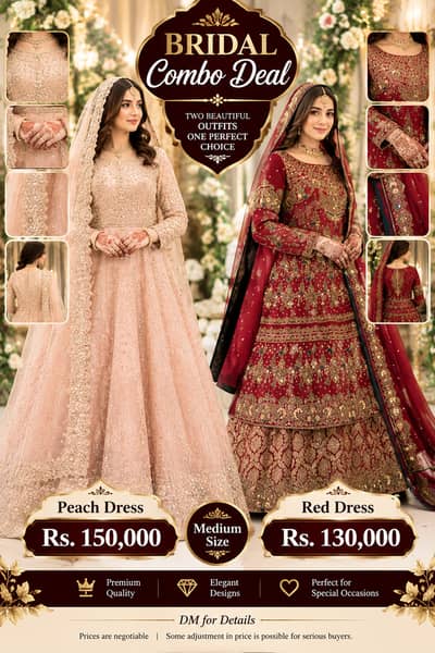 Bridal wear/Bridal category/Bridal Dress/Bridal outfit/Bridal lehnga
