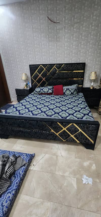 bed  side table and. dressing