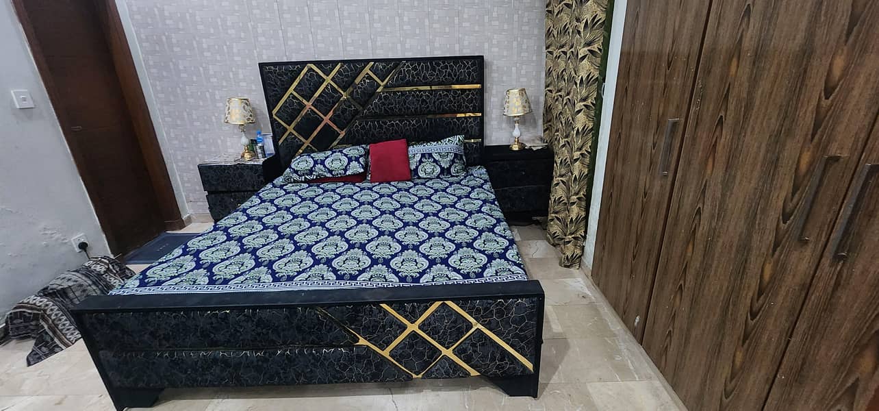 bed  side table and. dressing 1
