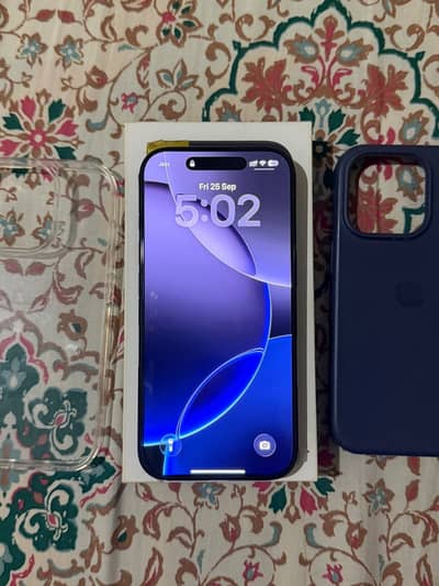 Apple iPhone 16 Pro (With Box Scratch less)