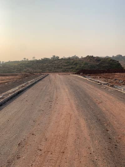 Plot for sale in sector P main Boulevard Paid Front Open Best Location For Living In Bahria Enclave Islamabad