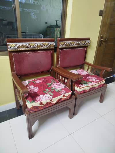 5 Seater wooden Sofa Set