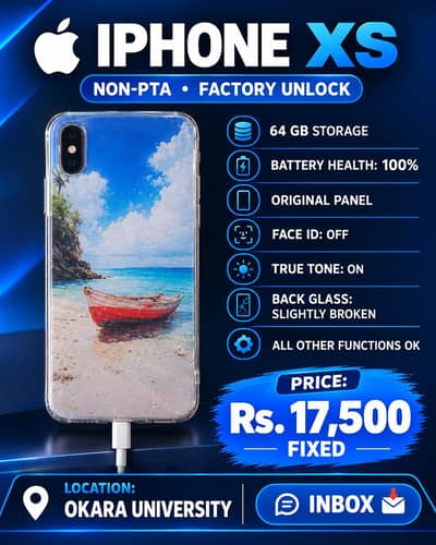 Apple iPhone XS non PTA factory unlock