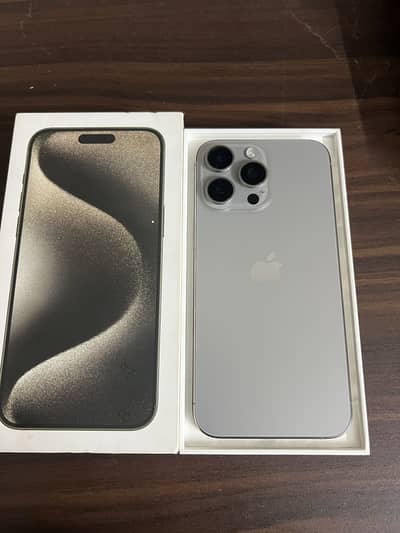 Iphone 15 pro max 256gb pta approved