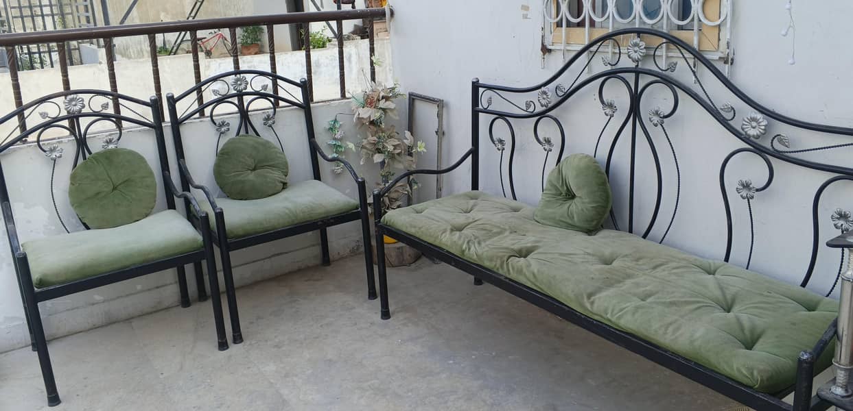 iron sofa set 1