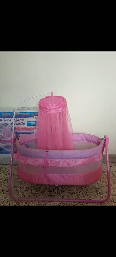 Baby Cradle with mosquito net