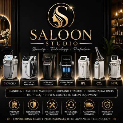 All Types of Professional Salon & Skin Care Machines Available CONTACT