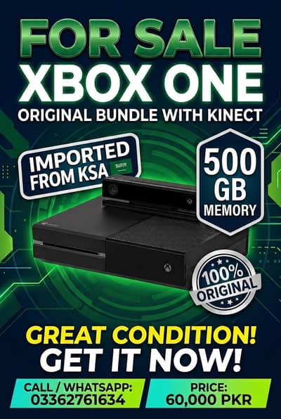 Xbox One 500GB Bundle with Kinect