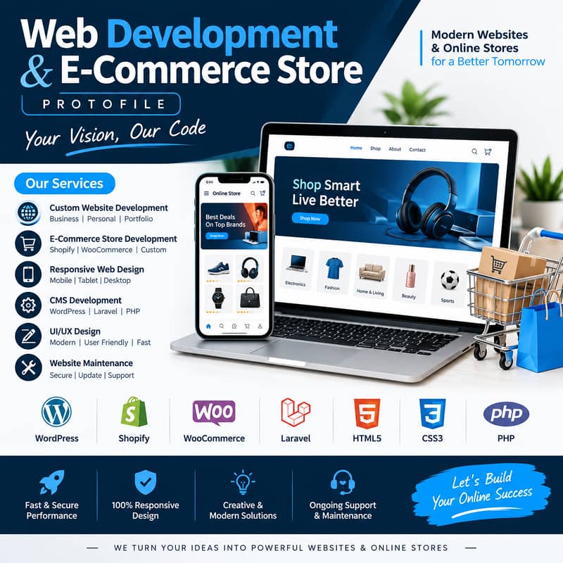 Web Development & E-Commerce Store Services 0