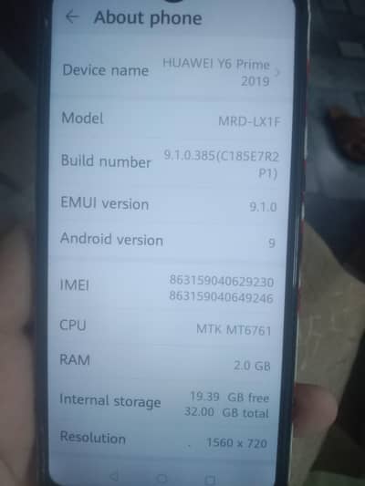 Huawei Y6 Prime