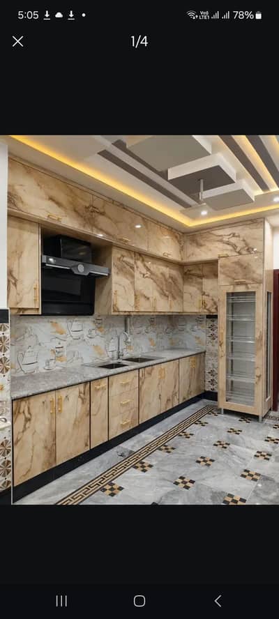 Lahore carpenter almari kitchen cabinet banvaen