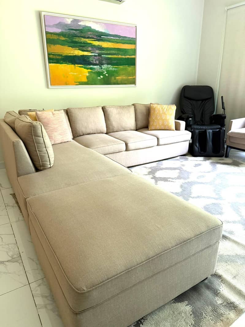 Solid wood , king size bed with two side tables. 4